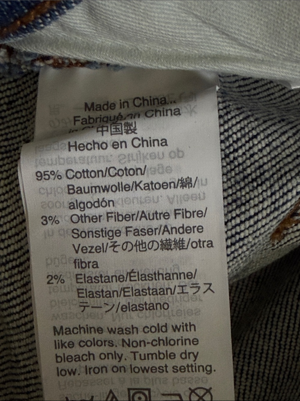 Madewell Cali Demi boot Women's Blue Denim Raw-Hem Jeans NWT size 28 inseam 26 - Picture 5 of 5